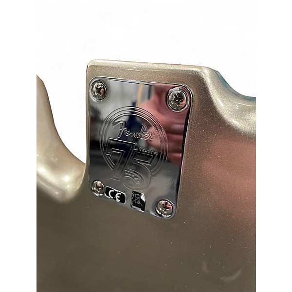 Used Fender 75th Anniversary Commemorative American Precision Bass DIAMOND Electric Bass Guitar