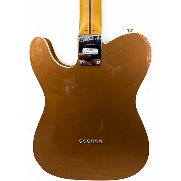 Used Fender Telecaster Custom Gold Solid Body Electric Guitar