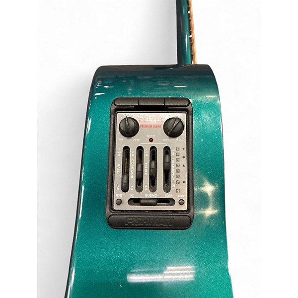 Used 2000s Legacy Ae AE Emerald Green Acoustic Electric Guitar