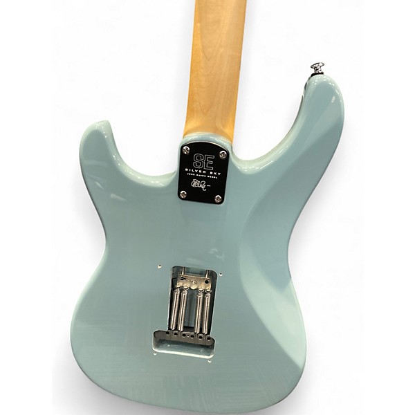 Used PRS SE Silver Sky Stone Blue Solid Body Electric Guitar