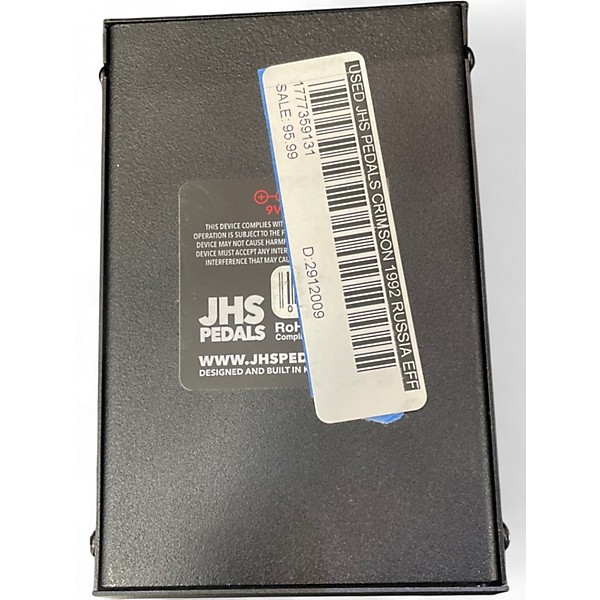 Used JHS Pedals CRIMSON 1992 RUSSIA Effect Pedal Package