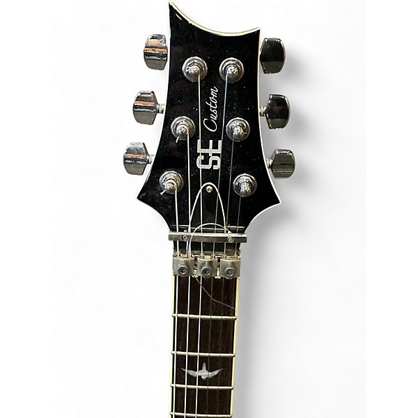 Used PRS SE Custom 22 Trans Black Solid Body Electric Guitar
