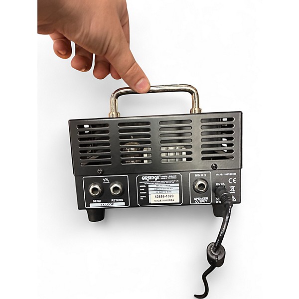 Used Orange Amplifiers Micro Dark 20W Tube Guitar Amp Head