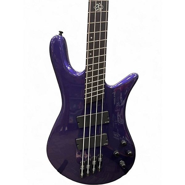 Used Spector NS DIMENSION HP 4 PLUM CRAZY GLOSS Electric Bass Guitar