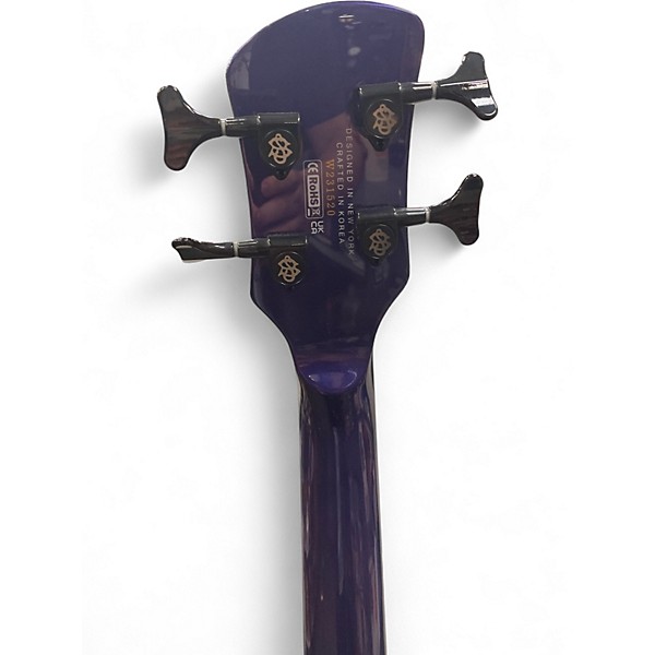 Used Spector NS DIMENSION HP 4 PLUM CRAZY GLOSS Electric Bass Guitar