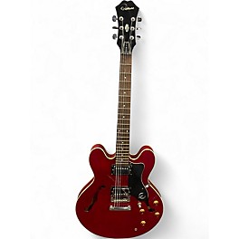 Used Epiphone ES355 Red Hollow Body Electric Guitar