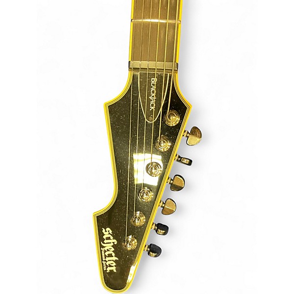 Used Schecter Guitar Research Blackjack Avenger jack n black Solid Body Electric Guitar