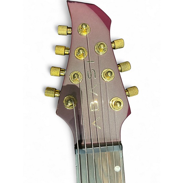 Used ABASI EMI 7 Aubergine 2 ROYAL PRINCE Solid Body Electric Guitar