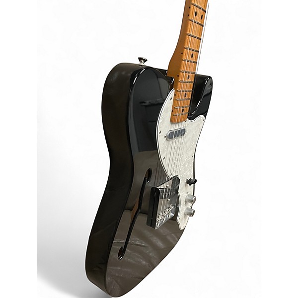 Used Fender VINTERA II '60s Telecaster Thinline Black Hollow Body Electric Guitar