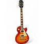 Used 2018 Epiphone Les Paul Standard Plain Top Heritage Cherry Sunburst Solid Body Electric Guitar thumbnail
