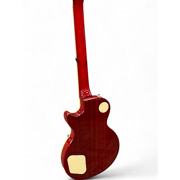 Used 2018 Epiphone Les Paul Standard Plain Top Heritage Cherry Sunburst Solid Body Electric Guitar