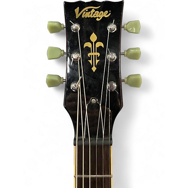 Used Vintage VS6VCR Cherry Solid Body Electric Guitar