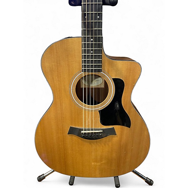 Used Taylor 114CE Natural Acoustic Electric Guitar