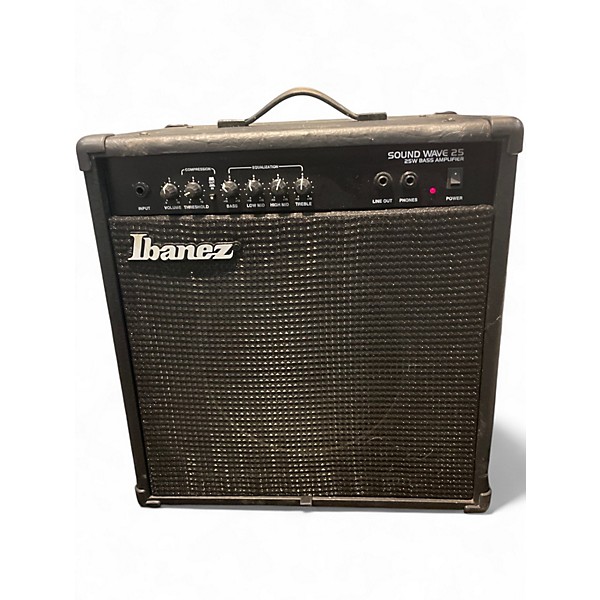 Used Ibanez Sound Wave 25w Bass Combo Amp