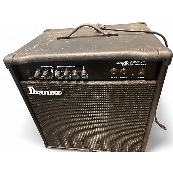 Used Ibanez Sound Wave 25w Bass Combo Amp