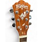Used Washburn WG7S Natural Acoustic Guitar