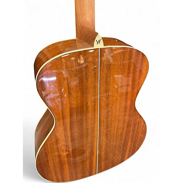 Used Washburn WG7S Natural Acoustic Guitar