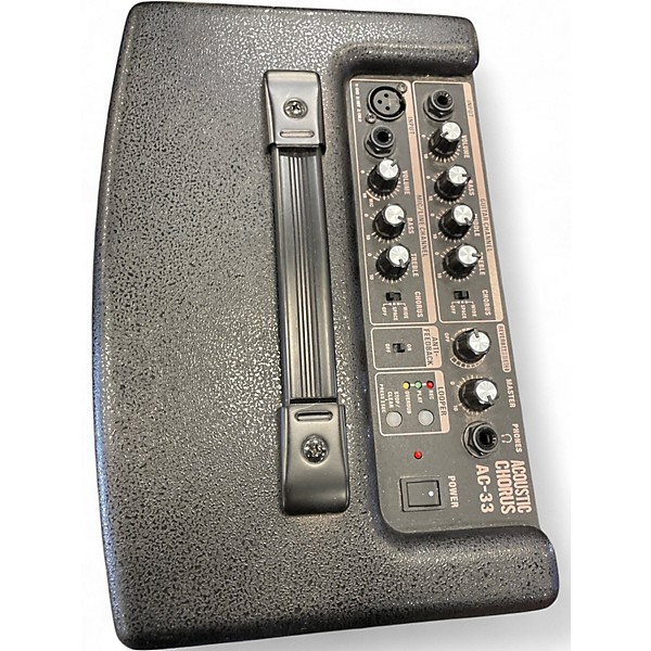 Used Roland AC33 30W Stereo Acoustic Guitar Combo Amp