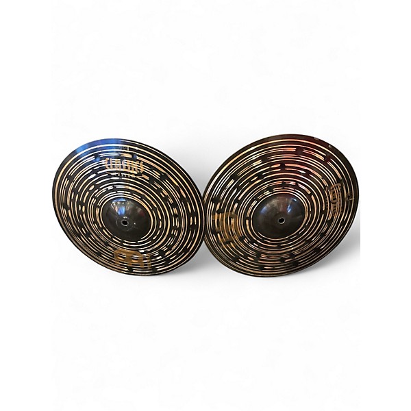 Used MEINL 14in Classic Custom Medium Hi Hat Pair Cymbal