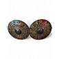 Used MEINL 14in Classic Custom Medium Hi Hat Pair Cymbal