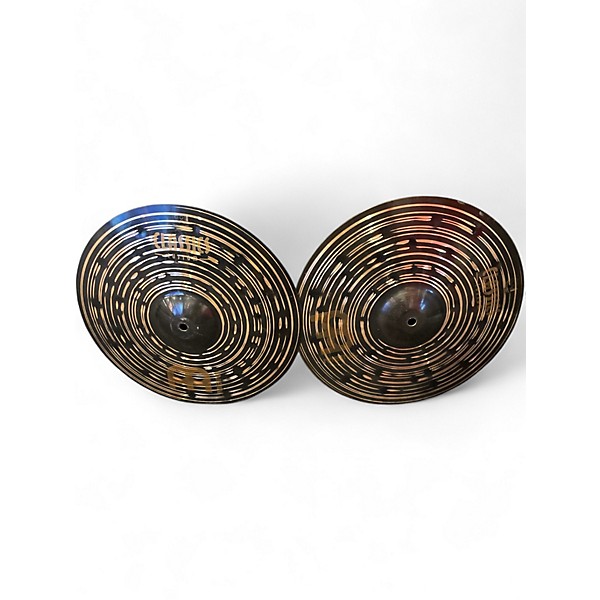Used MEINL 14in Classic Custom Medium Hi Hat Pair Cymbal