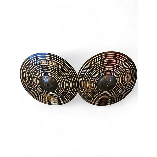 Used MEINL 14in Classic Custom Medium Hi Hat Pair Cymbal