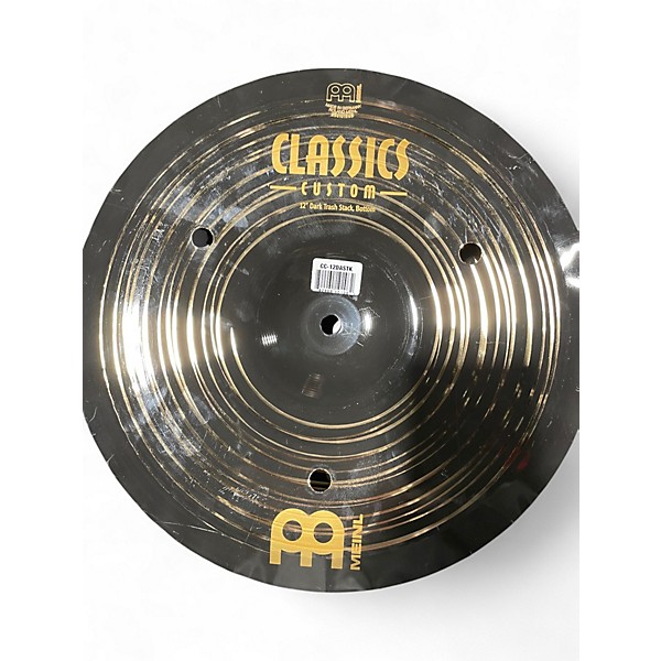 Used MEINL 12in CLASSIC CUSTOM DARK STACK Cymbal