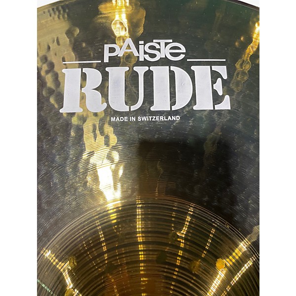 Used Paiste 24in RUDE MEGA POWER RIDE Cymbal
