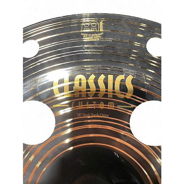 Used MEINL 16in Classic Custom Trash China Cymbal