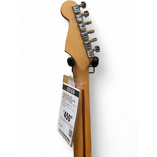 Used Fender Player Stratocaster BLACK Solid Body Electric Guitar