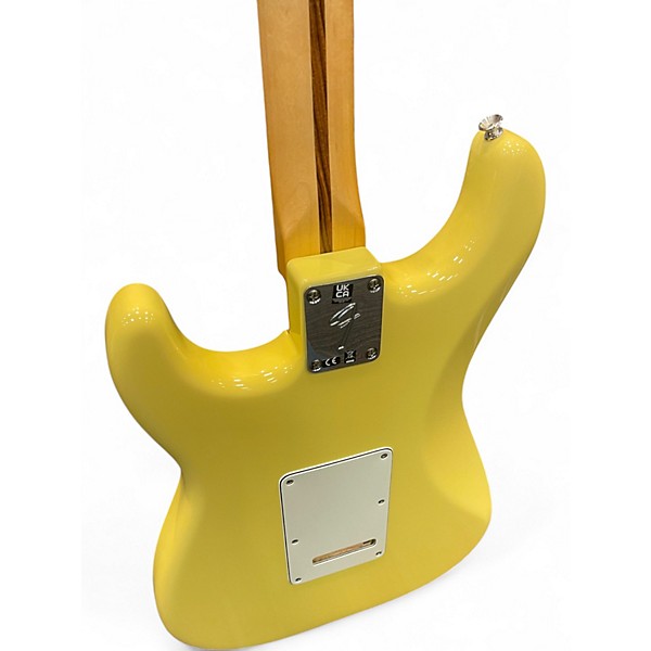 Used Fender Player Stratocaster Yellow Solid Body Electric Guitar