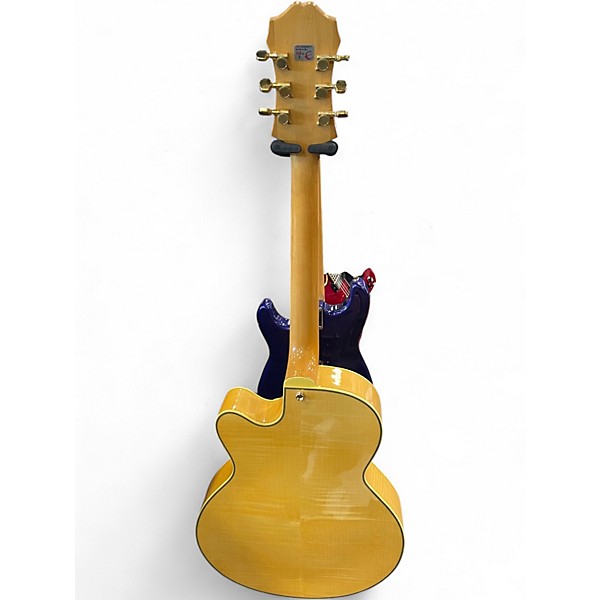 Used Epiphone Joe Pass Emperor II Natural Hollow Body Electric Guitar