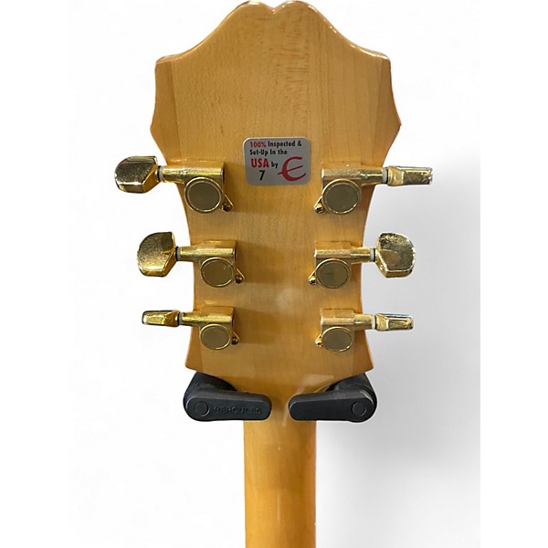 Used Epiphone Joe Pass Emperor II Natural Hollow Body Electric Guitar