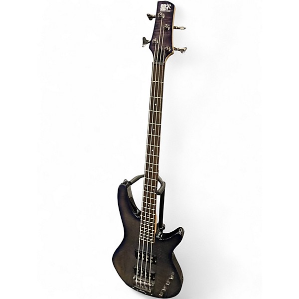 Used Ibanez SRX 500 Trans Black Electric Bass Guitar