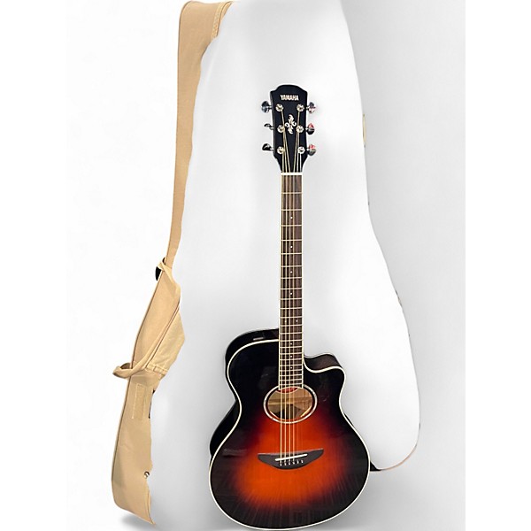 Used Yamaha APX600 Tobacco Sunburst Acoustic Electric Guitar