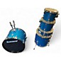 Used Ludwig 5 Piece Accent Blue Drum Kit thumbnail
