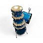 Used Ludwig 5 Piece Accent Blue Drum Kit