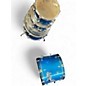Used Ludwig 5 Piece Accent Blue Drum Kit
