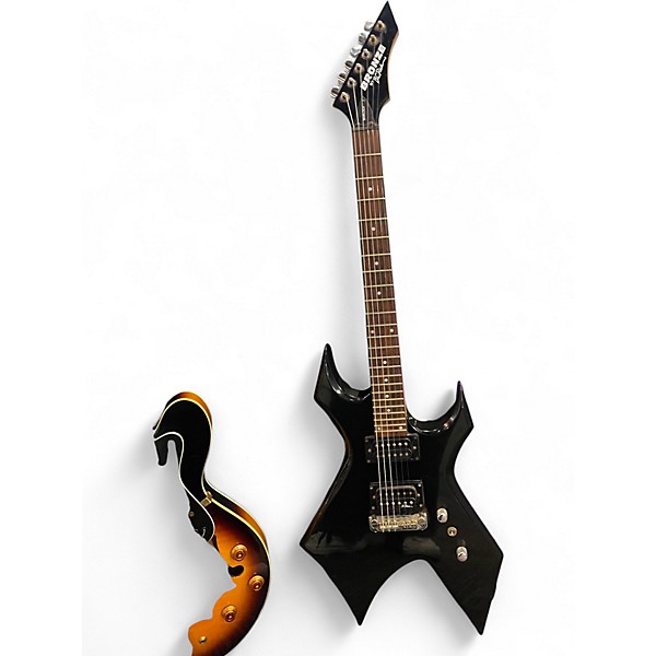 Used B.C. Rich Warlock Black Solid Body Electric Guitar