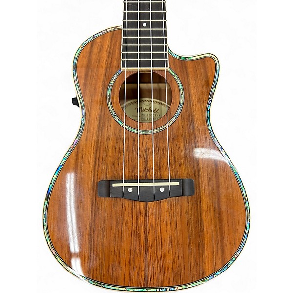 Used Mitchell MU100CE Concert Natural Ukulele