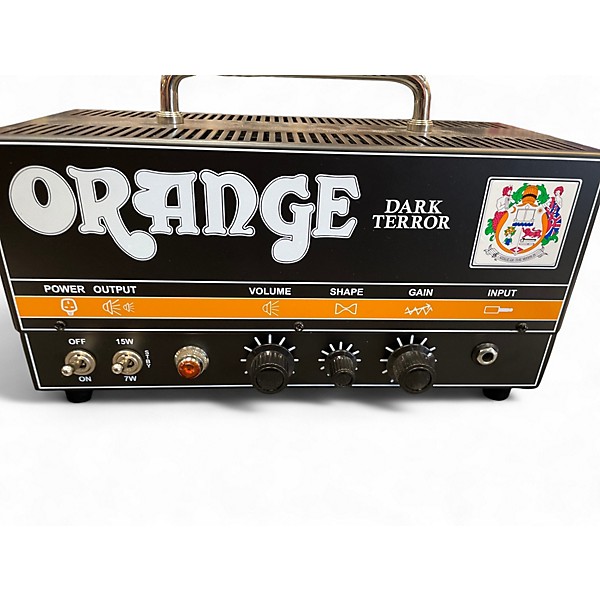 Used Orange Amplifiers DA15H Dark Terror 15W Tube Guitar Amp Head