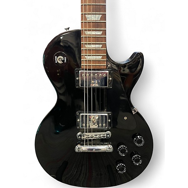 Used 2004 Gibson Les Paul Studio Black Solid Body Electric Guitar