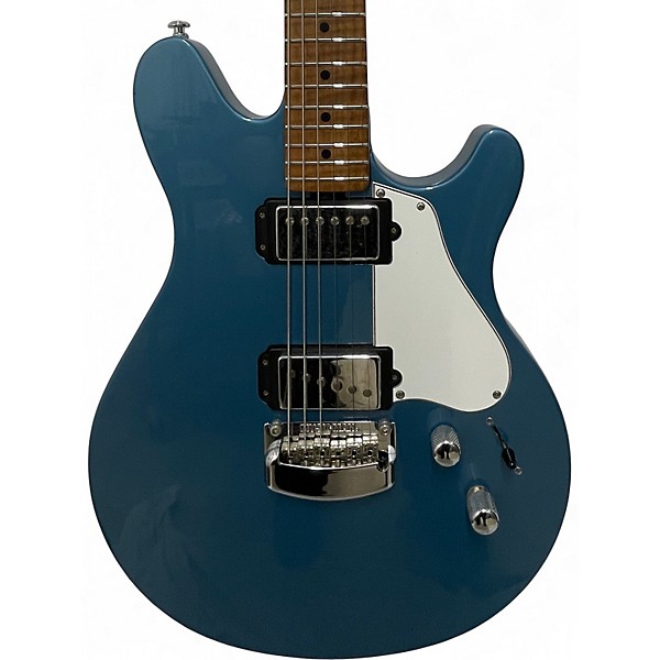 Used Ernie Ball Music Man Valentine Blue Solid Body Electric Guitar