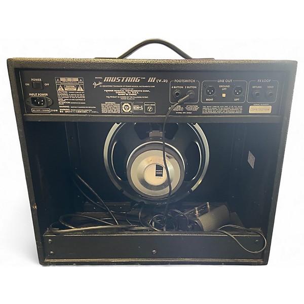 Used Fender Mustang III V2 100W 1x12 Guitar Combo Amp