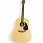 Used Martin DXME Natural Acoustic Electric Guitar thumbnail