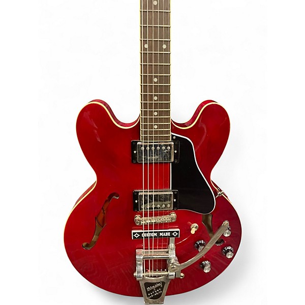 Used Epiphone ES-335 Ig Red Hollow Body Electric Guitar