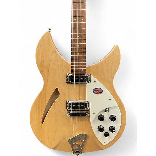 Used Rickenbacker 330 natural Hollow Body Electric Guitar