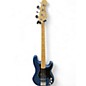 Used Fender American Professional Precision Bass Blue Electric Bass Guitar thumbnail