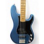 Used Fender American Professional Precision Bass Blue Electric Bass Guitar