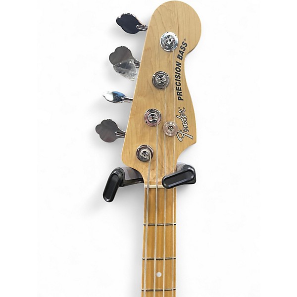 Used Fender American Professional Precision Bass Blue Electric Bass Guitar